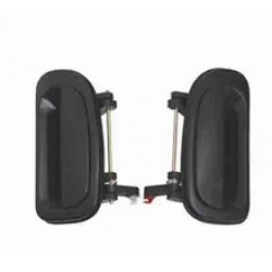 Ручка наружная пер/зад левая чёрная Nexia