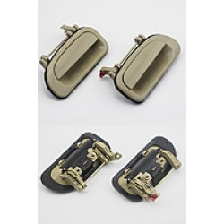 Ручка наружная пер/зад правая чёрная Nexia