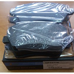 Тормозные  колодки Dacia Logan передние  без датчика  QSP-M