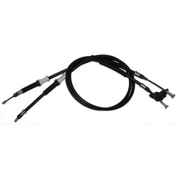 Трос ручника  без гидроусилителя 1667мм Dacia Logan QSP-M