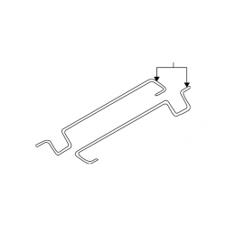 Торсион багажника левый AVEO GM Корея (ориг)