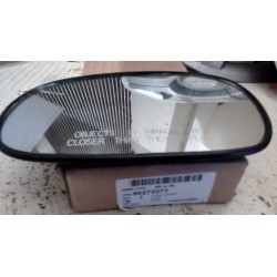 Зеркало наружнее (стекло) левое в корпусе на 4 крепления LANOS grog Корея