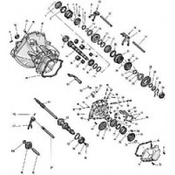 КПП.Шайба опорная вторичного вала ОЕМ Корея (ориг)